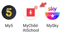 App icon red dot image