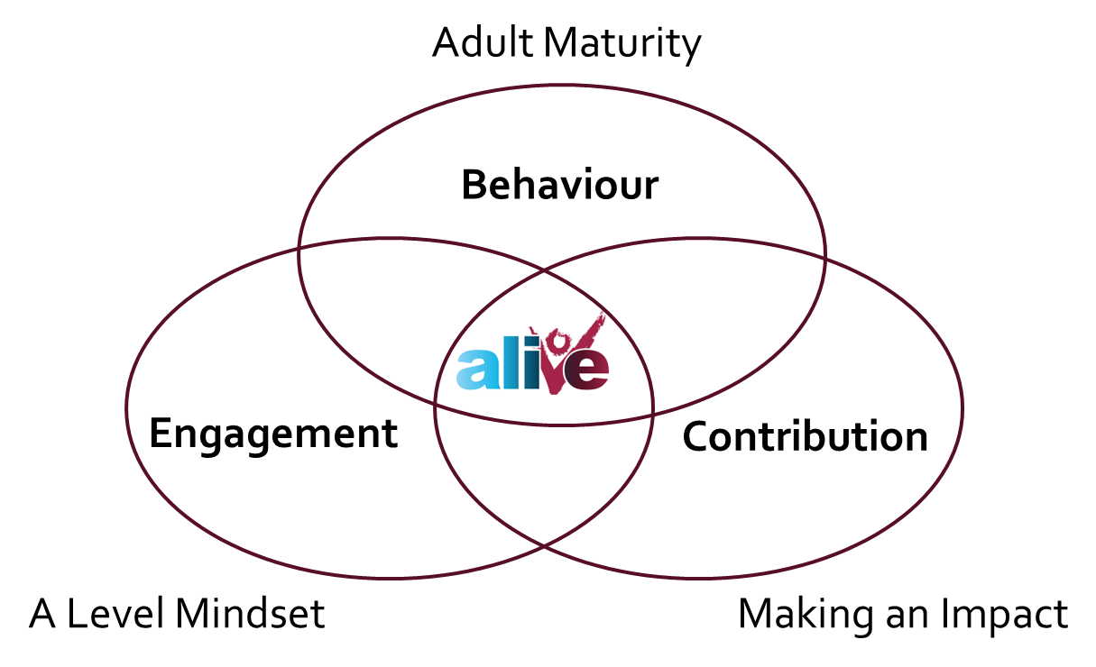 Venn diagram of levels